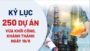 Toàn cảnh 250 dự án tổng vốn hơn 1,2 triệu tỷ đồng vừa khởi công, khánh thành