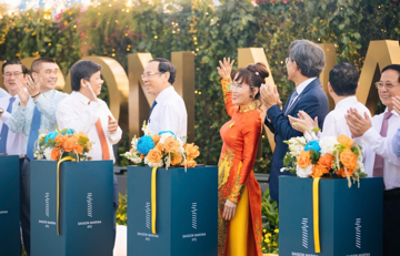 Tỷ phú Nguyễn Thị Phương Thảo gửi thông điệp xúc động tại Lễ Khánh thành Saigon Marina IFC