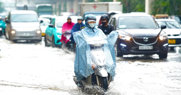 Hà Nội có nơi mưa trên 200mm do bão số 5