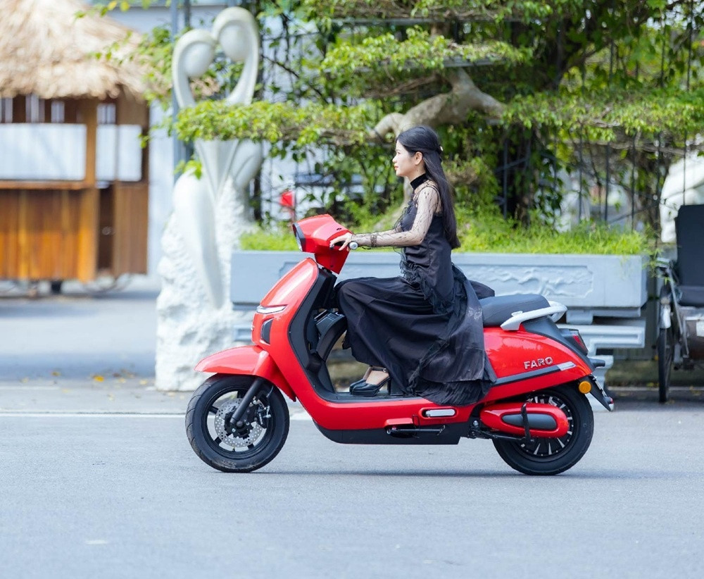 Mẫu xe điện Việt giá dưới 20 triệu, chống nước IP67, mỗi lần sạc chạy êm 80 km