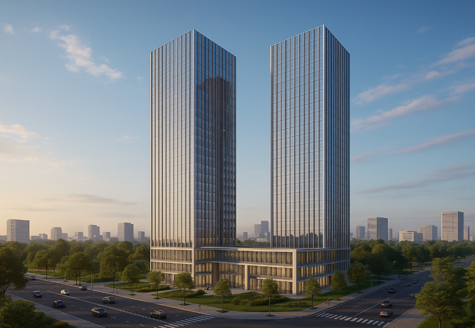 Sắp xây dựng trụ sở Tập đoàn Sơn Hải và ELCOM Innovation Hub: Là tòa tháp đôi 17 tầng, tọa lạc tại khu đô thị đắt đỏ bậc nhất Thủ đô- Ảnh 1.