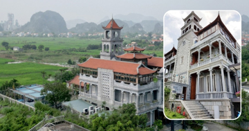 Biệt thự bằng đá lớn nhất Việt Nam: Cao 27m, được làm từ 3.000 tấn đá, không hồ vữa