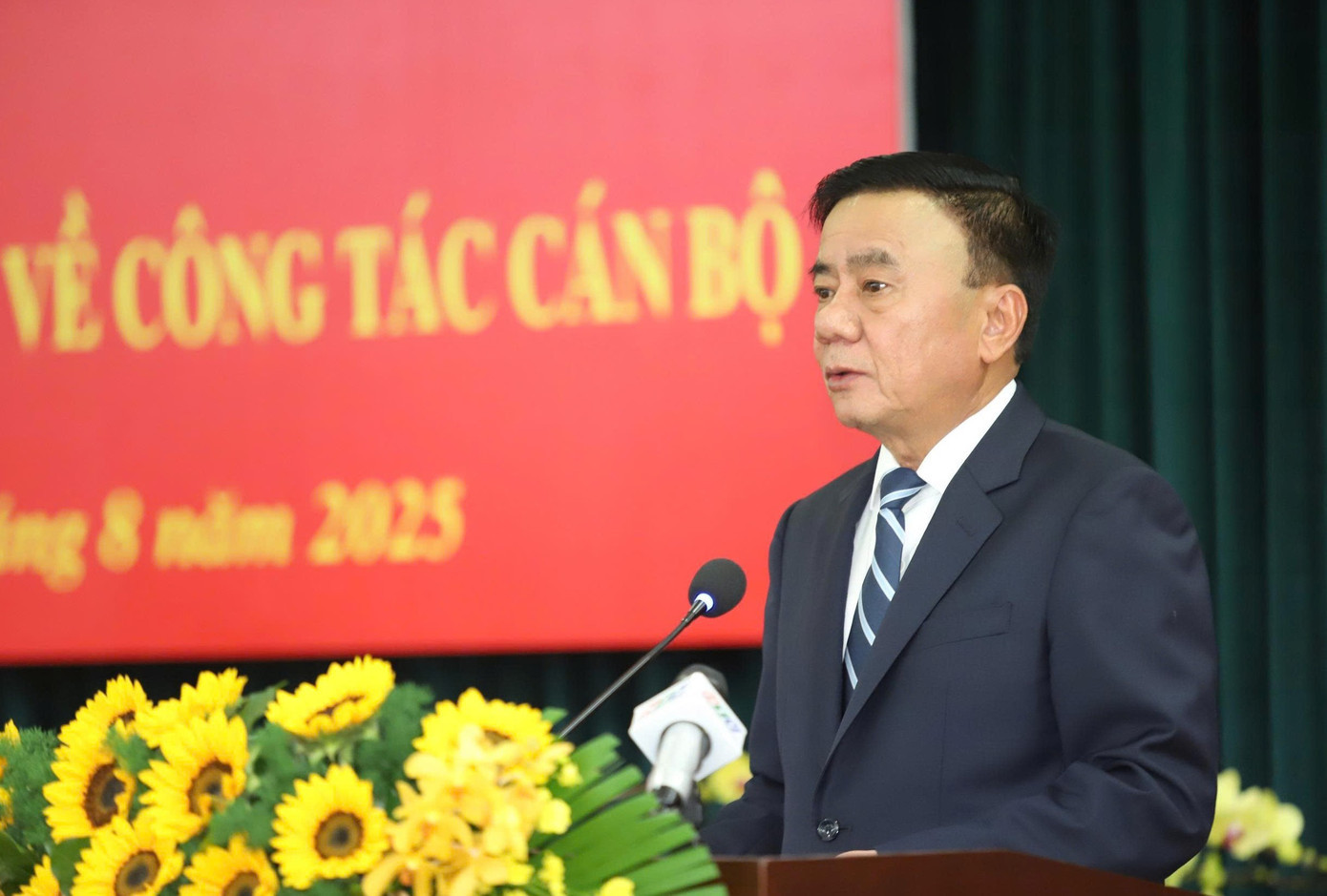 Thường trực Ban Bí thư Trần Cẩm Tú phát biểu chỉ đạo tại hội nghị. Ảnh: Ngô Tùng z6941424676847-4f17090e3c613d82bc63d6259c11ccdb.jpg