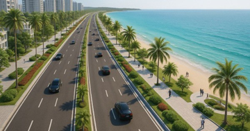 Tuyến đường ven biển 9.500 tỷ tại tỉnh lớn nhất Việt Nam sắp đạt cột mốc quan trọng