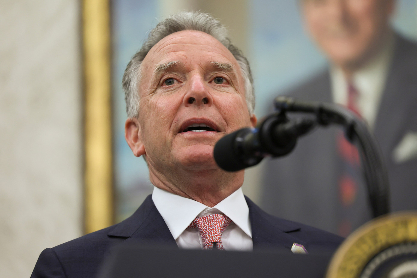 Đặc phái viên tổng thống Mỹ Steve Witkoff. (Ảnh: Reuters) ihrwhxkqebkdrdijar46pjo26u.jpg