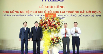THACO khởi công khu công nghiệp cơ khí ô tô gần 8.000 tỷ tại thành phố rộng nhất Việt Nam