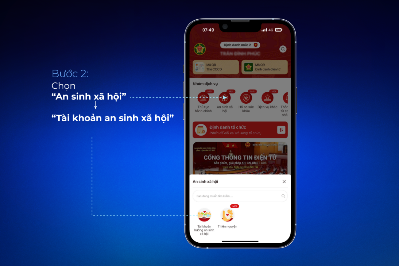Hướng dẫn chi tiết cách nhận chi trả an sinh xã hội qua tài khoản ngân hàng BVBank- Ảnh 2.