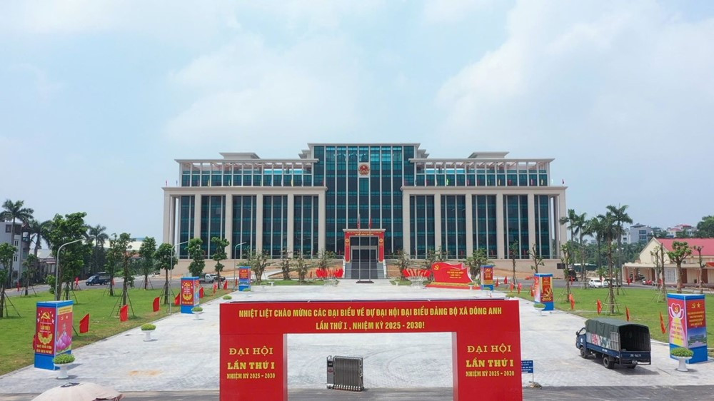 Sắp khánh thành trụ sở xã lớn nhất Thủ đô rộng 5ha, tổng đầu tư lên tới 530 tỷ đồng - ảnh 1