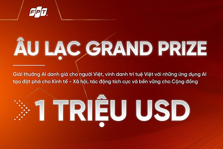 <a style='text-decoration: none;' href='/FPT'>FPT</a> treo giải thưởng trị giá 1 triệu USD trong lĩnh vực AI