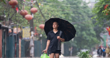 Hà Nội có thể mưa trên 100mm do hoàn lưu sau bão