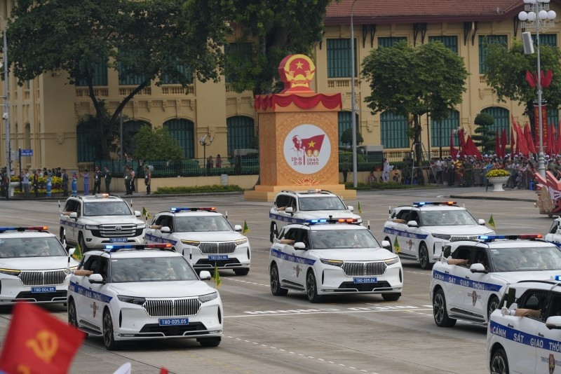 Bất ngờ với dàn xe đặc biệt của VinFast thiết kế phục vụ riêng cho A80