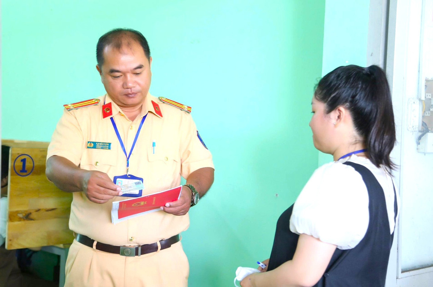 Lực lượng CSGT Công an TPHCM - Khu vực 1 tổ chức sát hạch cả ngày nghỉ bd-2.jpg