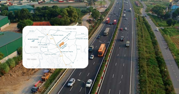 Đường kết nối đến siêu sân bay lớn nhất Việt Nam hư hỏng nặng