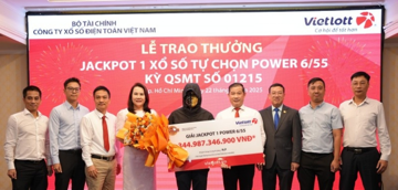 Vietlott chi trung bình gần 14 tỷ đồng/ngày trả thưởng người chơi