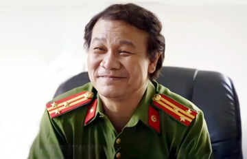 Nam diễn viên là ông trùm phản diện phim Việt, ngoài đời mang quân hàm Đại tá Công an, nguyên Phó Đoàn kịch nói CAND