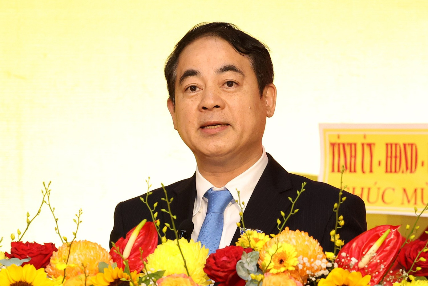 Ông Nghiêm Xuân Thành - Bí thư Tỉnh ủy Khánh Hòa, phát biểu chỉ đạo tại đại hội. 6z9a2724.jpg
