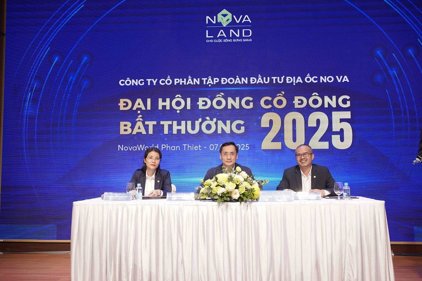 ĐHĐCĐ bất thường Novaland: Chốt hoán đổi hơn 8.700 tỷ đồng nợ thành cổ phiếu, mở đường tiếp cận thêm nguồn vốn 5.000 tỷ ĐHĐCĐ bất thường Novaland: Chốt hoán đổi hơn 8.700 tỷ đồng nợ thành cổ phiếu, mở đường tiếp cận thêm nguồn vốn 5.000 tỷ