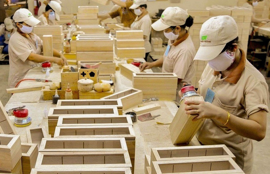 Mỹ hiện là thị trường tiêu thụ lớn nhất của ngành gỗ Việt Nam, chiếm khoảng 56% tổng kim ngạch. Ảnh minh họa: IT. xkg1.jpg