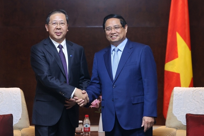 Gặp Thủ tướng, Chủ tịch tập đoàn sản xuất điện lớn nhất Trung Quốc 'khoe' chiến lược đầu tư 1+1+1+N tại Việt Nam