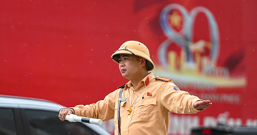 Cấm đường phục vụ Chương trình nghệ thuật '80 năm Hành trình Độc lập - Tự do - Hạnh Phúc'