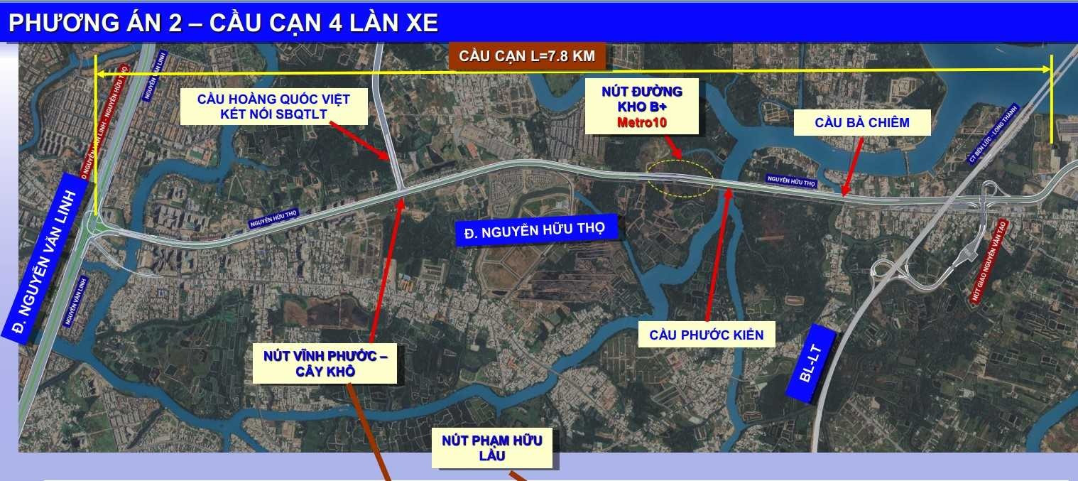 Thành phố giàu nhất Việt Nam sắp làm đường trên cao nghìn tỷ giải cứu kẹt xe phía Nam - Ảnh 2.