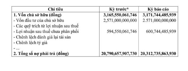 Một doanh nghiệp bất động sản công bố nợ phải trả cao gấp 6 lần vốn chủ sở hữu, ghi nhận trên 20.000 tỷ- Ảnh 1.