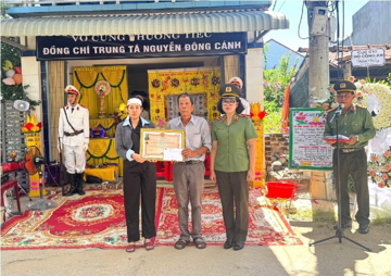 Thủ tướng cấp Bằng Tổ quốc ghi công cho liệt sĩ, Trung tá Nguyễn Đông Cánh