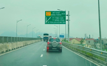 Lý do điều chỉnh giao thông cao tốc Mai Sơn - Quốc lộ 45 ngày 15/9