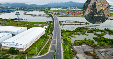 Sắp hoàn thành tuyến đường 4.000 tỷ xuyên rừng ngập mặn, kết nối đến cảng nước sâu lớn nhất Việt Nam