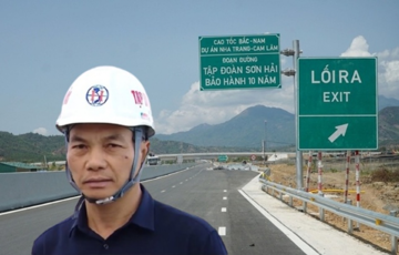 Từng bị xóa dòng chữ 'bảo hành 10 năm', Sơn Hải tiếp tục xin cắm biển công khai tại tuyến cao tốc 12.400 tỷ