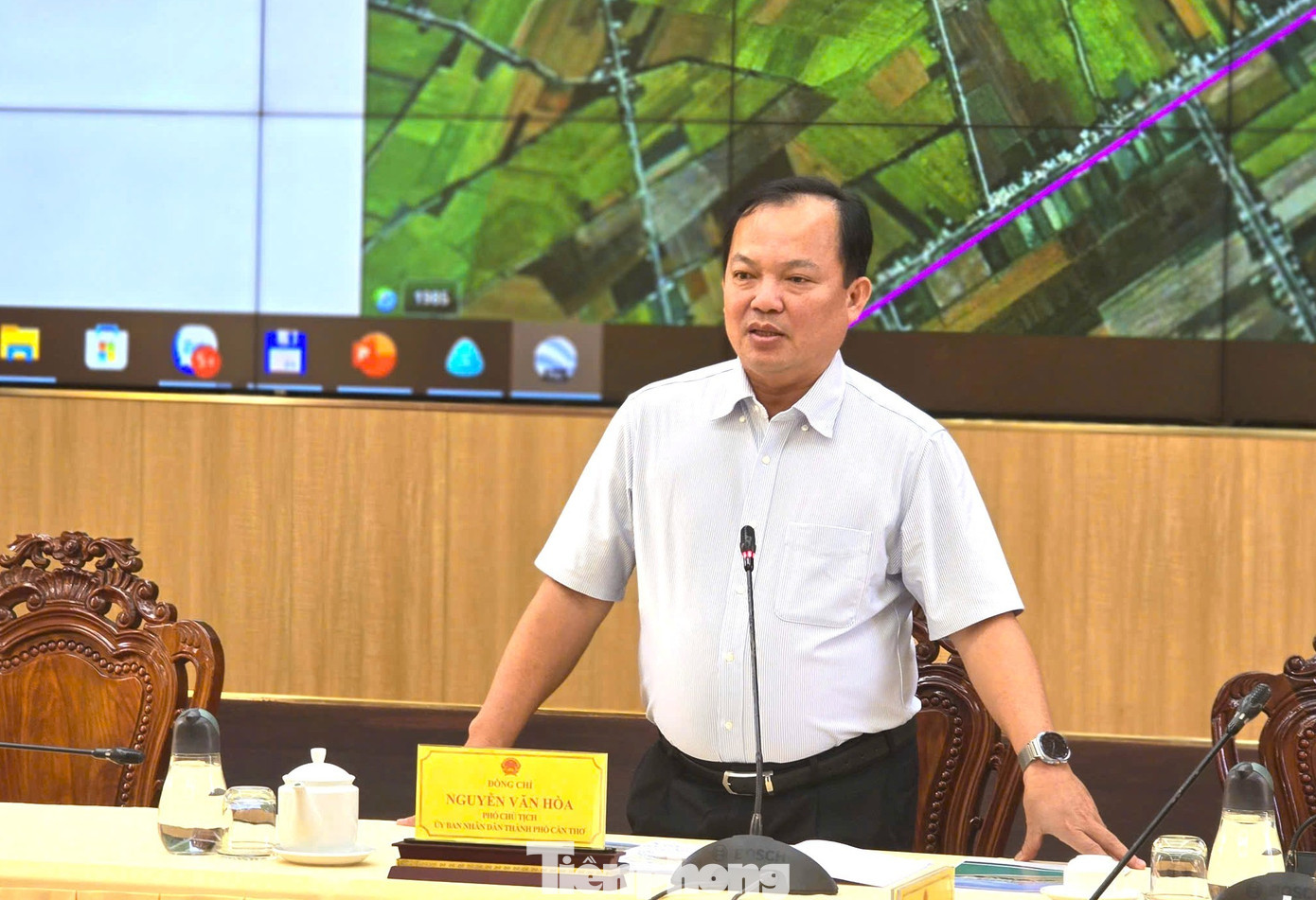 Phó Chủ tịch UBND thành phố Cần Thơ - Nguyễn Văn Hòa. Ảnh: CK tp-hoa.jpg
