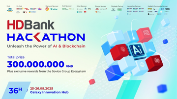 HDBank Hackathon 2025: Đấu trường 36h định hình tương lai AI, Blockchain và tài sản số