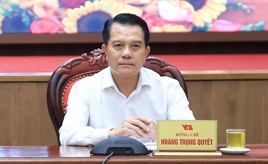 Ủy viên Ban Thường vụ, Chủ nhiệm Ủy ban Kiểm tra Thành ủy Hà Nội Hoàng Trọng Quyết. Ảnh: <a style='text-decoration: none;' href='/HNM'>HNM</a>. tienphong-169hoangtrongquyet.jpg