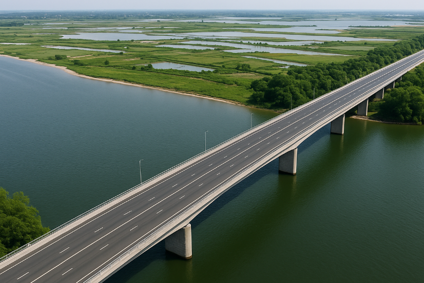 Việt Nam sắp xây thêm cây cầu vượt mới bắc qua đầm phá lớn nhất Đông Nam Á, vốn đầu tư 1.500 tỷ- Ảnh 1.