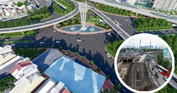 Sắp thông xe cầu vượt và hầm chui tại nút giao 3.400 tỷ hiện đại và độc đáo nhất TP. HCM