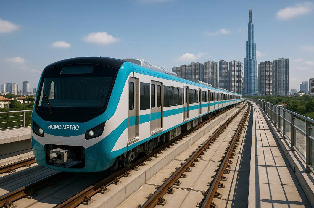 Tuyến Metro số 2 Bến Thành - Tham Lương. Ảnh minh họa