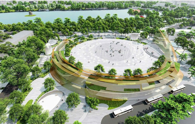 Chỉ một tháng nữa, Hà Nội sẽ khởi công xây dựng quảng trường phía Đông Hồ Gươm- Ảnh 1.