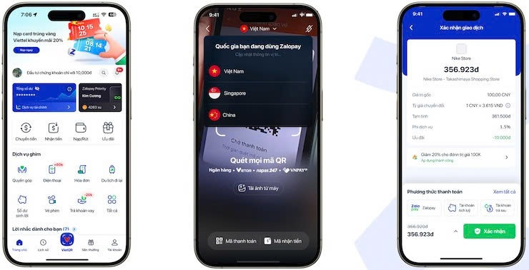Cách dùng Zalopay quét QR thanh toán tại Trung Quốc, không cần đến WeChat và Alipay Cách dùng Zalopay quét QR thanh toán tại Trung Quốc, không cần đến WeChat và Alipay