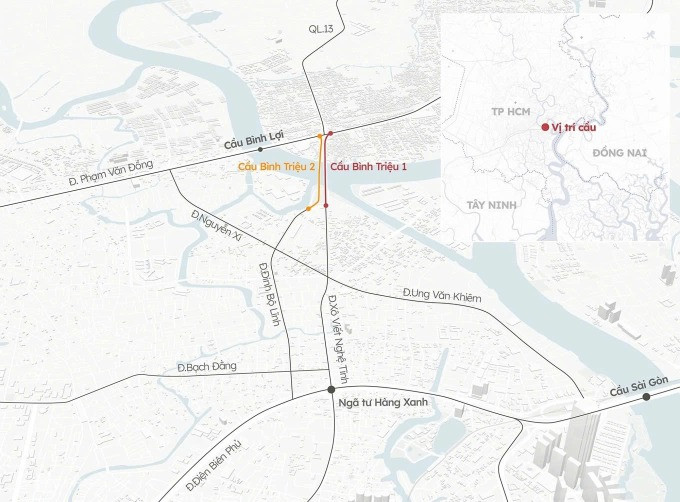 Cây cầu nặng 11.000 tấn tại TP. HCM lần đầu được áp dụng công nghệ kích nâng quy mô lớn- Ảnh 1.