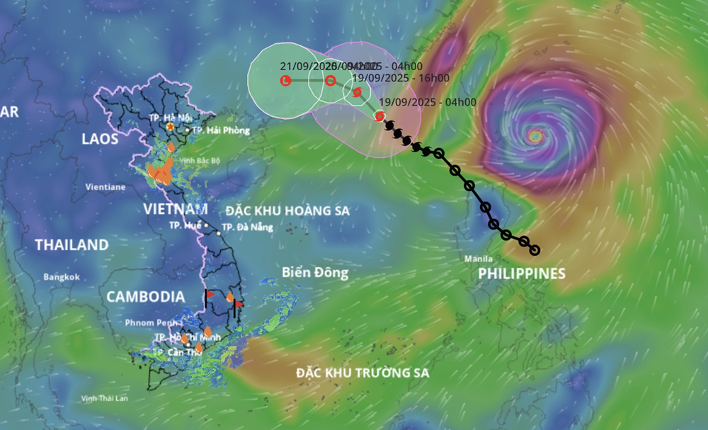 Siêu bão Ragasa tiến vào Biển Đông, có thể ảnh hưởng trực tiếp đến nước ta - ảnh 1