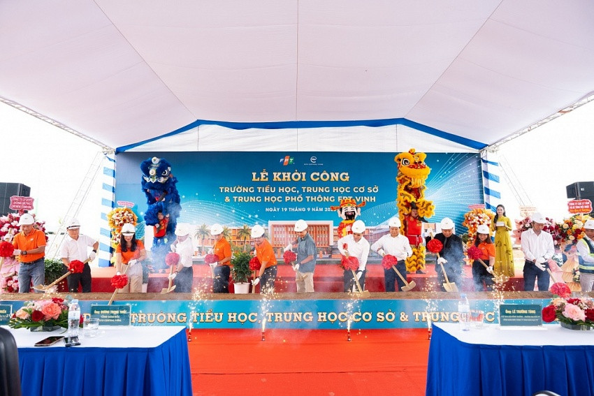 <a style='text-decoration: none;' href='/FPT'>FPT</a> khởi công tổ hợp giáo dục hơn 27.000m2 tại Nghệ An