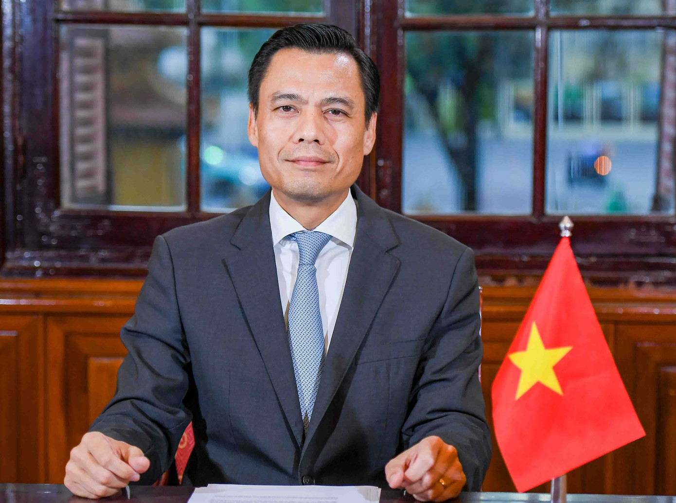 Thứ trưởng Ngoại giao Đặng Hoàng Giang. Ảnh: Mofa ttrng-dang-hoang-giang.jpg