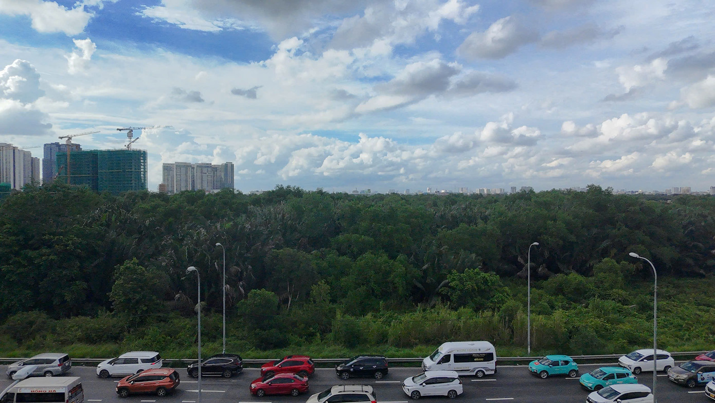 Càng về chiều, lưu lượng phương tiện từ cao tốc TPHCM – Long Thành – Dầu Giây (hướng Đồng Nai vào TPHCM) càng tăng mạnh. 86d3f8537b42f01ca953.jpg
