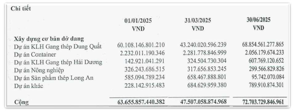 Hòa Phát (<a style='text-decoration: none;' href='/HPG'>HPG</a>) đã rót 68.800 tỷ vào dự án gang thép Dung Quất, câu hỏi về 'hồi chuyển tài sản' vẫn bỏ ngỏ