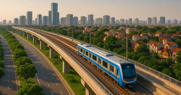 Đề xuất mới nhất về tuyến đường sắt vành đai phía Đông Thủ đô dài 59km