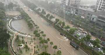 Hé lộ nguyên nhân khiến khu đô thị ‘nhà giàu’ tại Hà Nội thường xuyên ngập khi mưa lớn