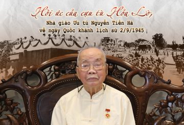 Hồi ức của cựu tù Hỏa Lò, Nhà giáo Ưu tú Nguyễn Tiến Hà về ngày Quốc khánh lịch sử 2/9/1945