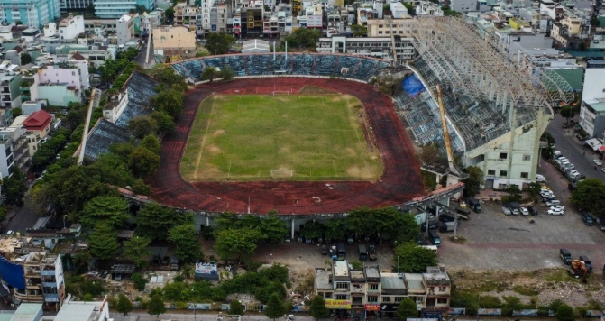 Thông tin mới nhất dự án sân vận động 28.000 chỗ ngồi từng là ‘chảo lửa’ của thành phố đáng sống nhất Việt Nam- Ảnh 1.