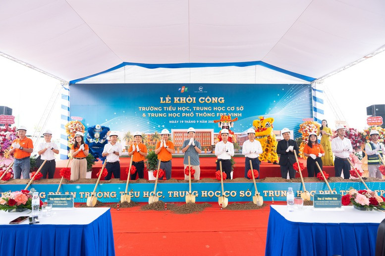 Hình ảnh tại lễ khởi công. Nguồn ảnh: Báo Chính phủ