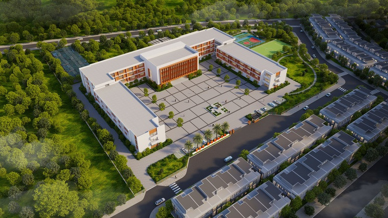 Phối cảnh trường Tiểu học, THCS & THPT <a style='text-decoration: none;' href='/FPT'>FPT</a> Vinh. Nguồn ảnh: Báo Chính phủ